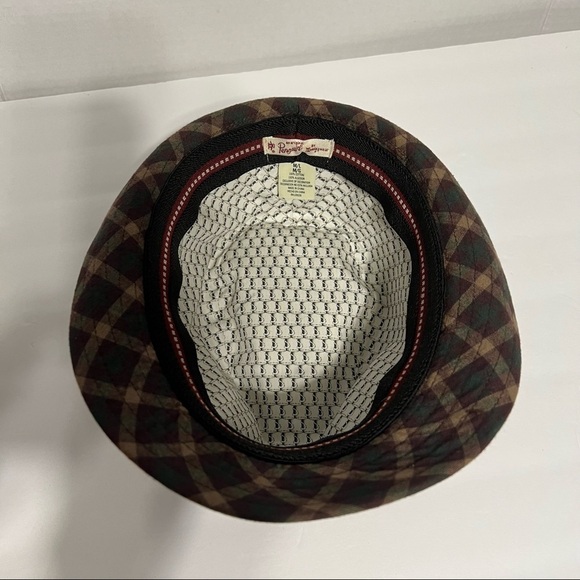 Original Penguin Plaid Fedora Hat - Picture 5 of 11